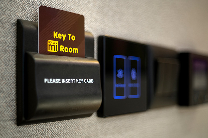 Keycard at Hotel Mi