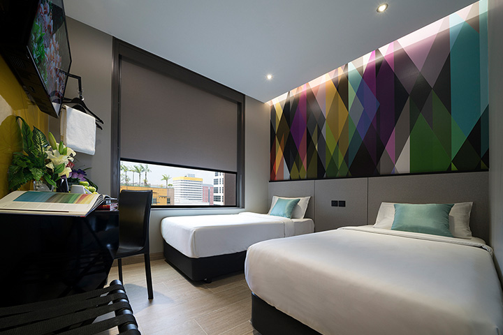 Superior Twin Room at Hotel Mi